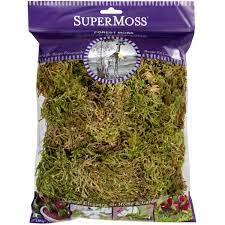 SuperMoss Forest Moss Dried Natural 8oz