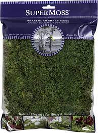 SuperMoss Sheet Moss Fresh Green 8oz