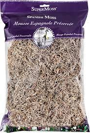 SuperMoss Spanish Moss Natural 8oz