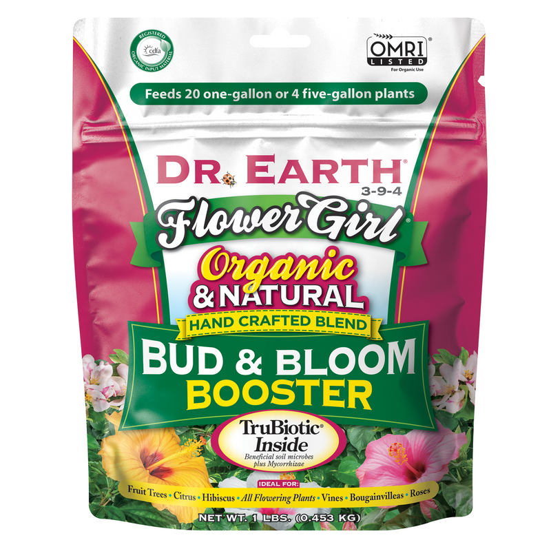 Dr. Earth Flower Girl Organic and Natural Bud & Bloom Ferilizert 1Lb