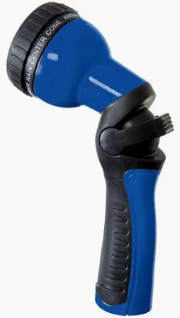 Dramm One Touch Revolution 9-Pattern Nozzle, Blue