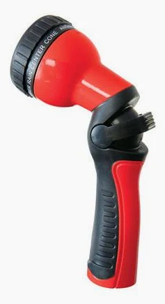 Dramm One Touch Revolution 9 Pattern Nozzle, Red