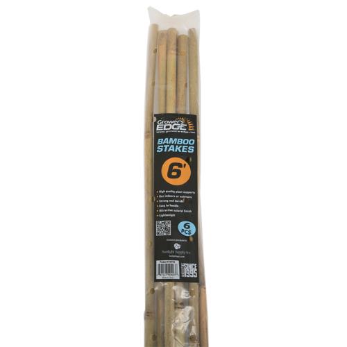 Grower's Edge Bamboo 6Ft 6/Pk