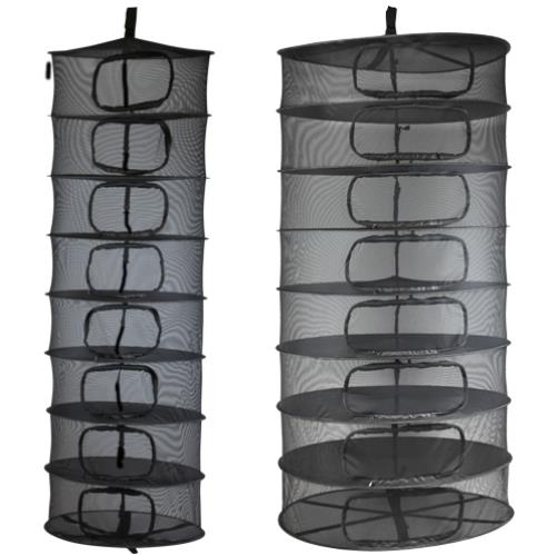 Grower's Edge Dry Rack Enclosed w/ Zipper Opening—3 ft