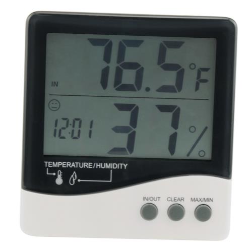 Grower's Edge Large Display Thermometer/Hygrometer (20/Cs)