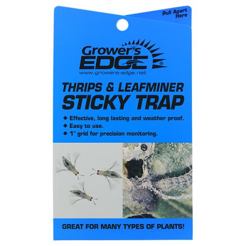 Grower's Edge Thrips & Leafminer Sticky Trap 5/pack