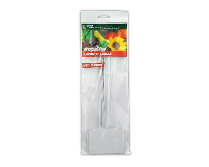 Luster Leaf Large T Labels 13 Inch/ 5pack