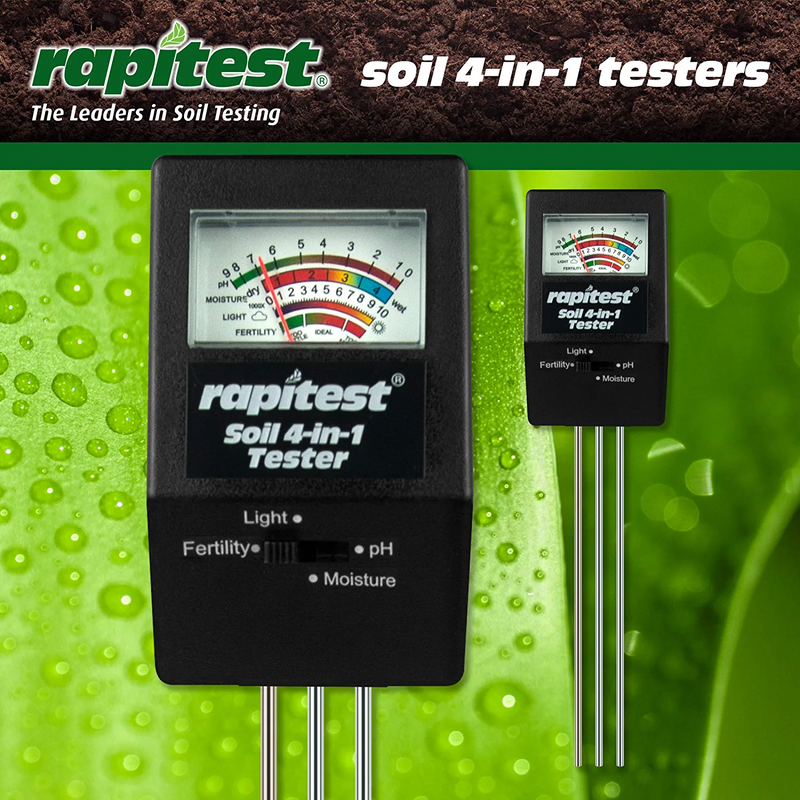 Luster Leaf Rapitest Soil 4-In1 Tester