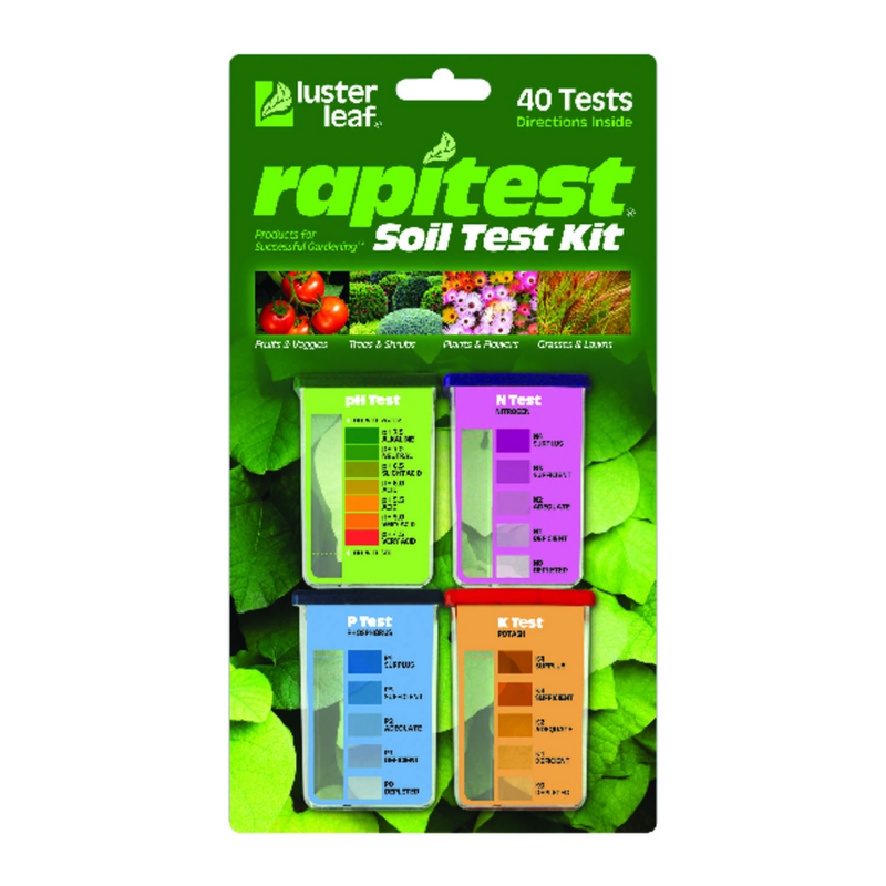 Luster Leaf Rapitest Soil Test Kit N-P-K