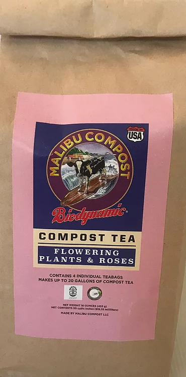 Malibu Compost Tea for Flowering Plants and Roses