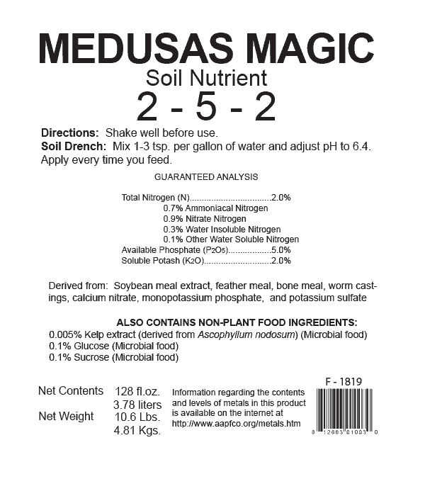 Nectar For The Gods Medusa's Magic Gallon