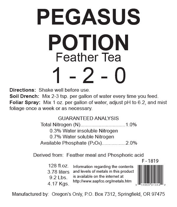 Nectar For the Gods Pegasus Potion Qt