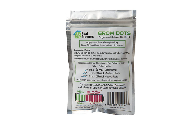 Real Growers Grow Dots Singles 75g