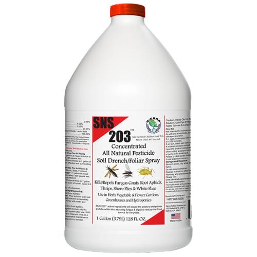 SNS 203 Conc. Pesticide Soil Drench/Foliar Spray Pint (10/Cs)